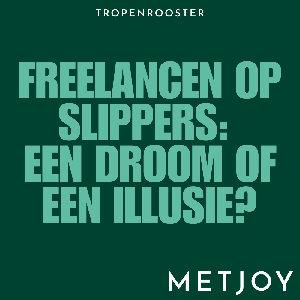 Freelancen op slippers: een droom of een&nbsp;illusie?