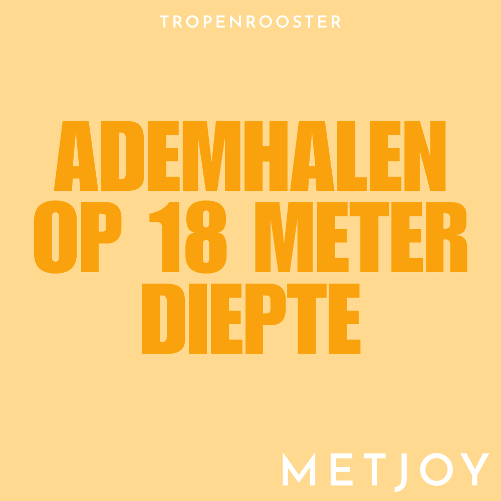 Ademhalen op 18 meter&nbsp;diepte